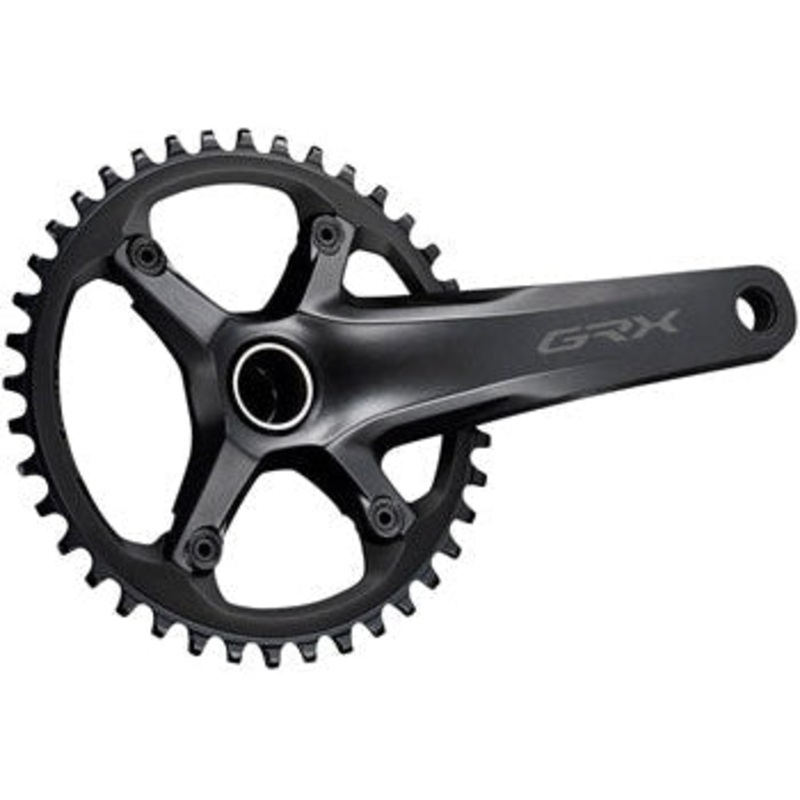 GRX FC-RX600-1 Crankset – 175mm 11-Speed 40t 110 BCD Hollowtech II Spindle Interface BLK