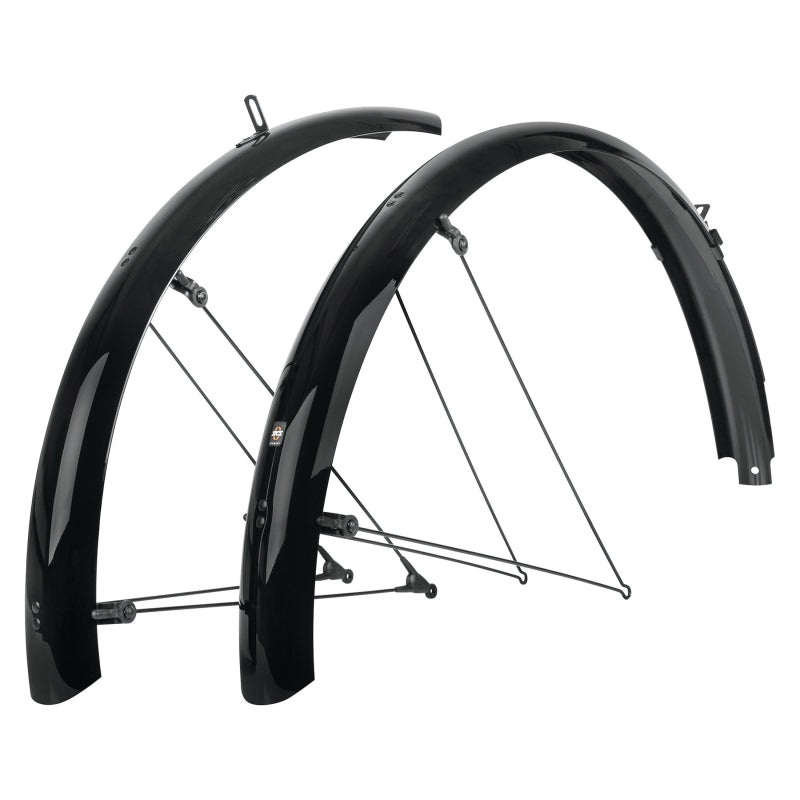 SKS B65 Bluemels Full Coverage Fender Set – 65mm 27.5/29/700 x 2.25  Black