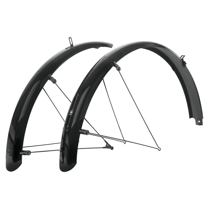 SKS B69 Bluemels Full Coverage Fender Set – 69mm 27.5/29/700 x 2.5 Black