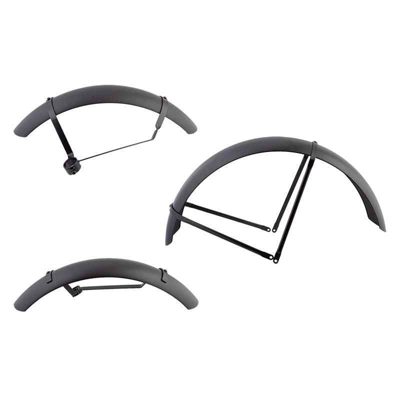 Sun seeker Recumbent Fenders Fenders – Tadpole Fat-Tad & E-Fat Tad Black