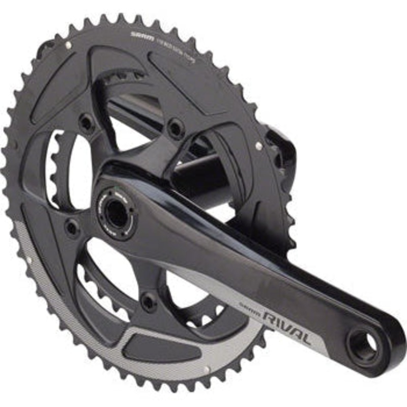 Rival 22 Bicycle Crankset – 172.5mm, 11-Speed, 52/36t, 110 BCD, BB30/PF30 Spindle Interface
