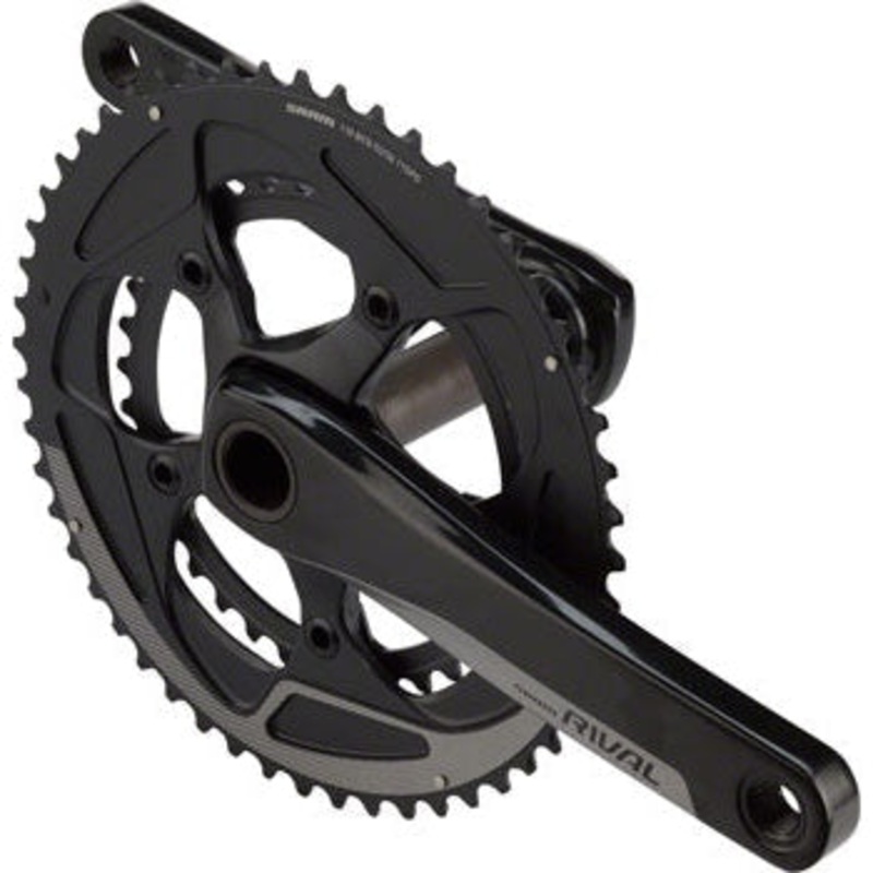 Rival 22 Bicycle Crankset – 175mm, 11-Speed, 52/36t, 110 BCD, GXP Spindle Interface