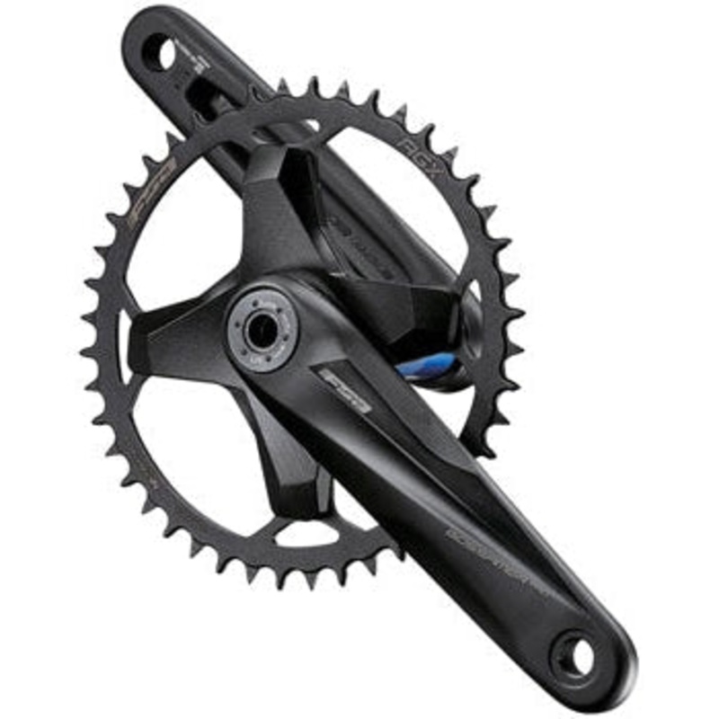 Gossamer Pro Modular AGX+ 1x Crankset – 165mm 11/12-Speed 42t 120mm BCD 386 EVO Spindle Interface BLK