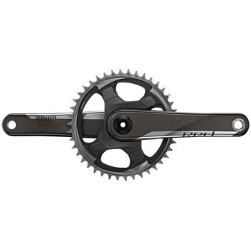 RED 1 AXS Bicycle Crankset – 172.5mm, 12-Speed, 40t, 8-Bolt Direct Mount, DUB Spindle Interface, Natural Carbon, D1