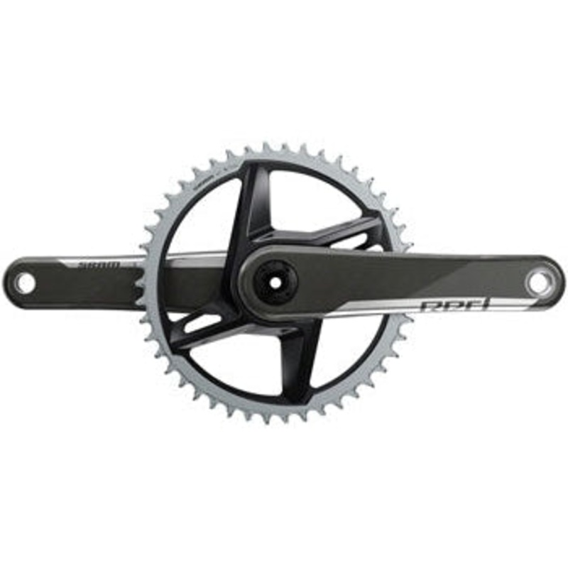 RED 1 AXS Bicycle Crankset – 172.5mm, 12-Speed, 46t, 8-Bolt Direct Mount, DUB Spindle Interface, Natural Carbon, D1