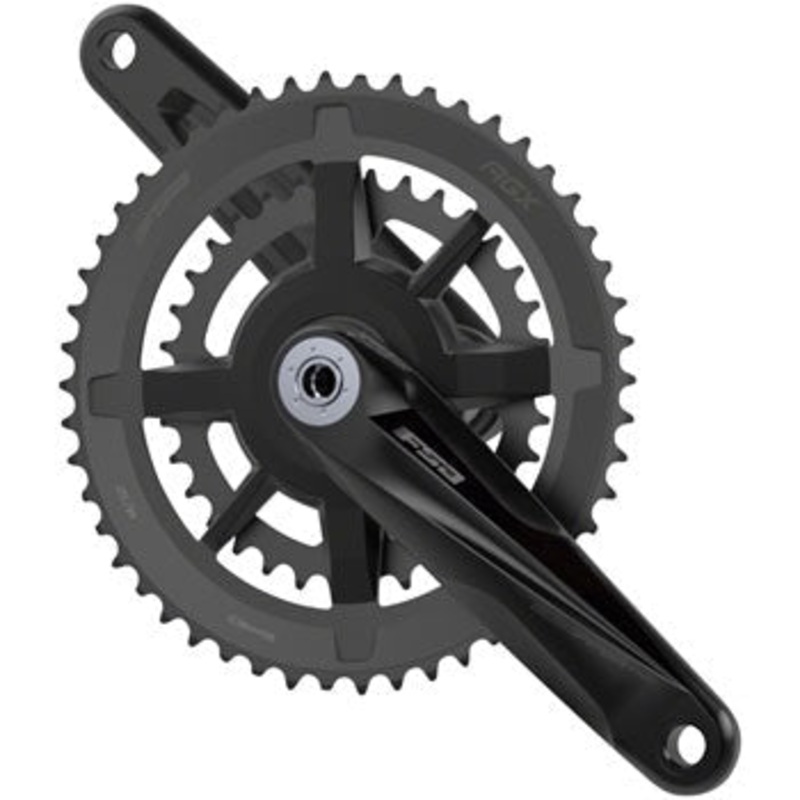 Gossamer Pro Modular AGX+ Crankset – 170mm 11-Speed 46/30t DM/90 BCD 386 EVO Spindle Interface BLK