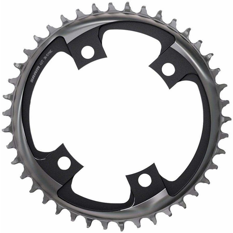40 Tooth 107mm BCD x 4-Bolt 1×12-Speed X-Sync Chainring, Polar Gray