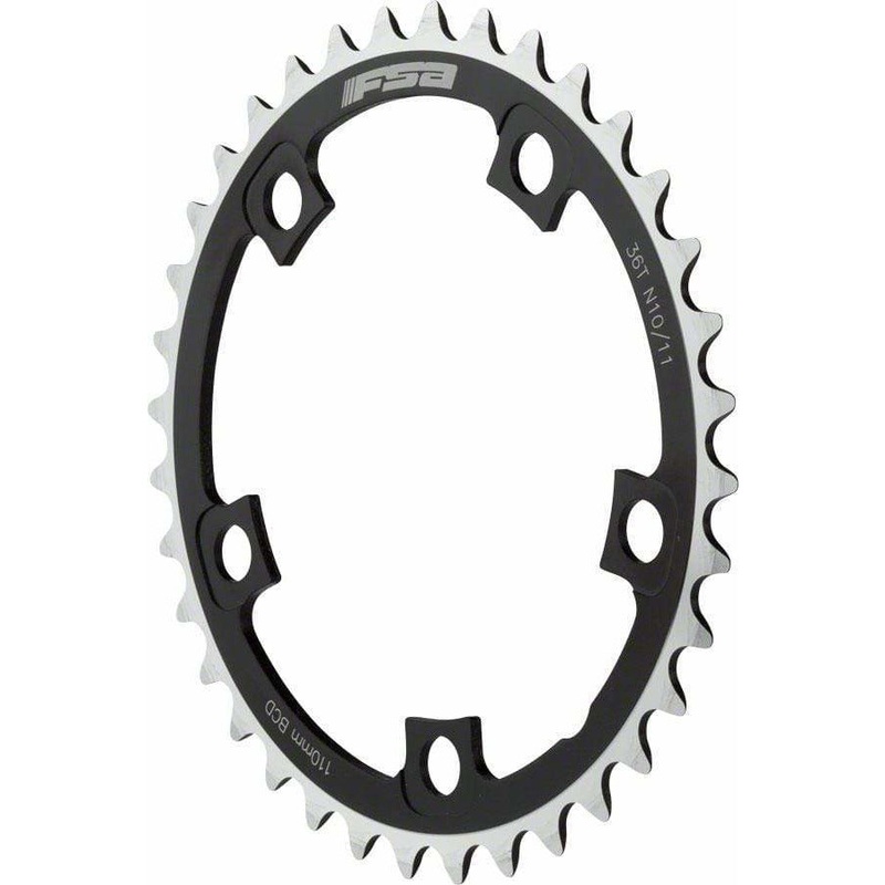 Pro Road Chainring, 110 BCD, Aluminum, N11