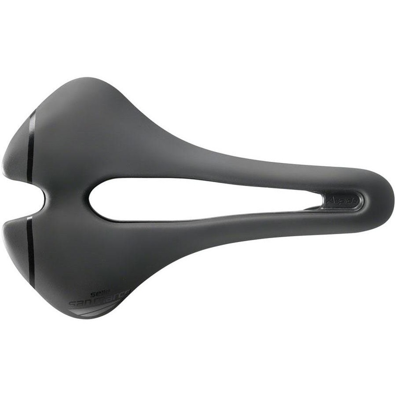 Aspide Short Open-Fit Saddle – Steel Black Mens Wide