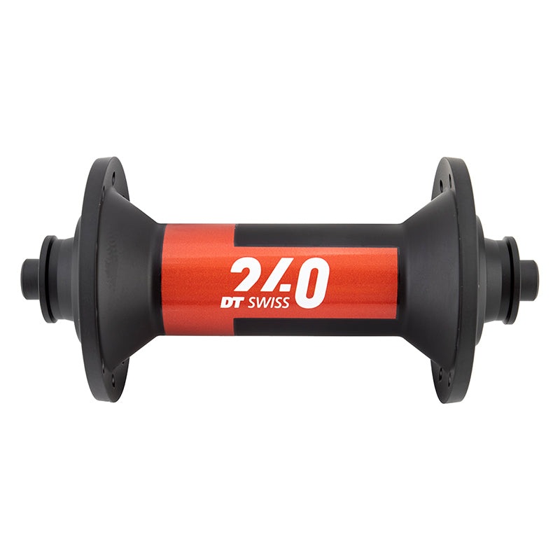 DT Swiss 240 Front Hub – QR x 100mm Black/Red 20H