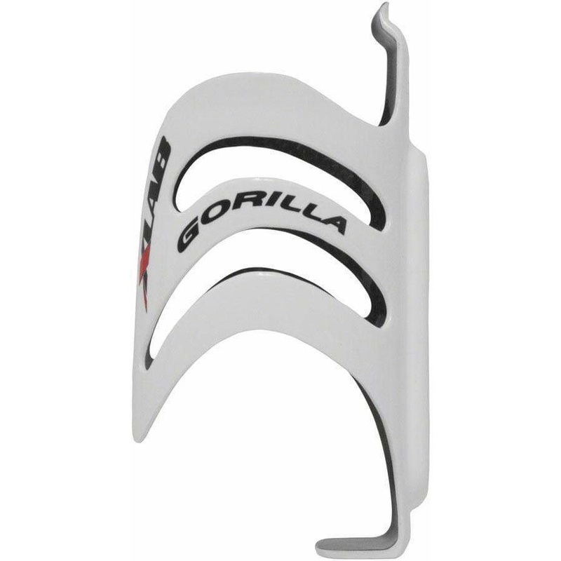 Gorilla HG Water Bottle Cage: White/Black