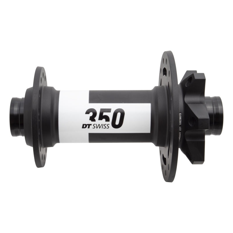 DT Swiss 350 Front Hub – 15 x 110mm 6-Bolt Black 28H