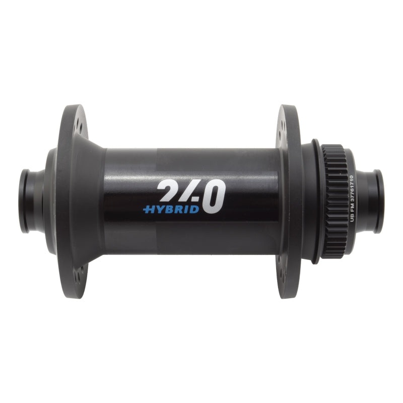 DT Swiss 240 Hybrid Front Hub – 15 x 110mm Center-Lock Black 32H