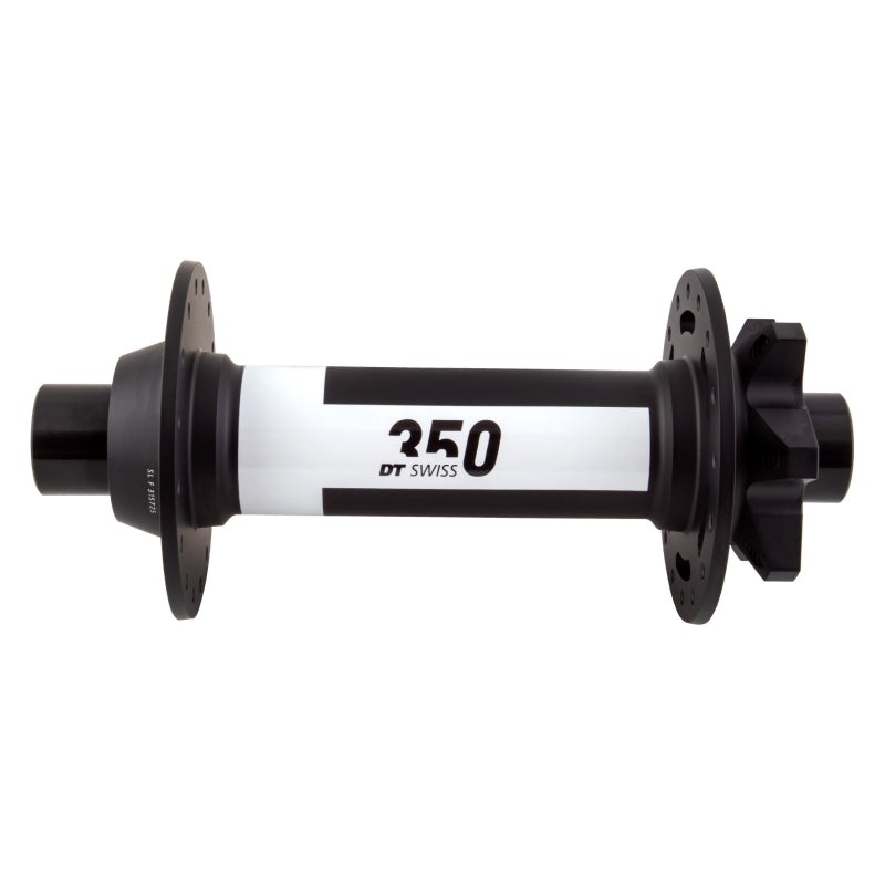 DT Swiss 350 Front Hub – 15 x 150mm 6-Bolt Black 32H