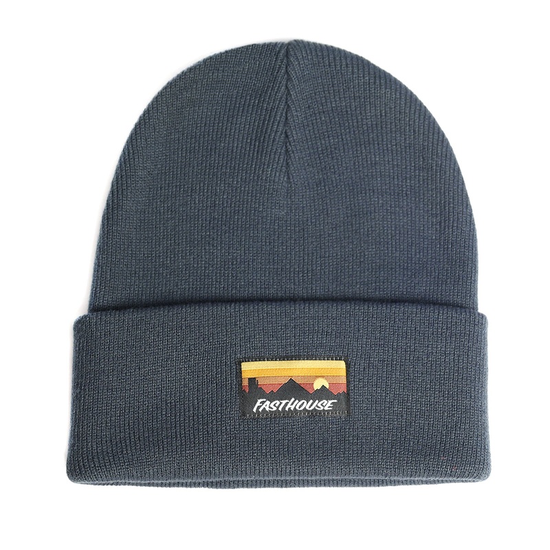 Navy Silhouette Beanie|Blue