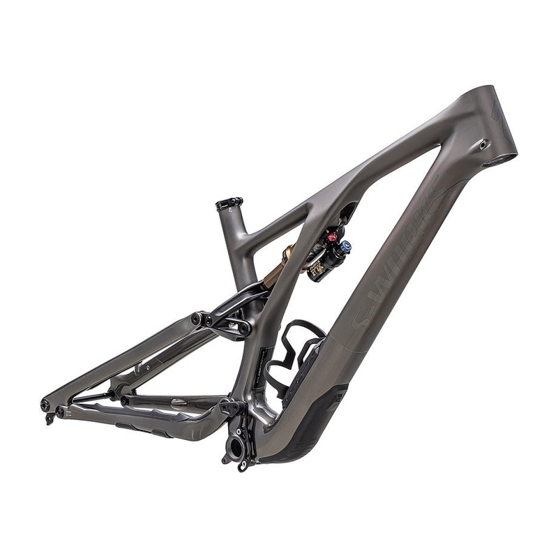 Stumpjumper evo S-Works frm frame satin / gloss black pearl / brushed black chrome s1