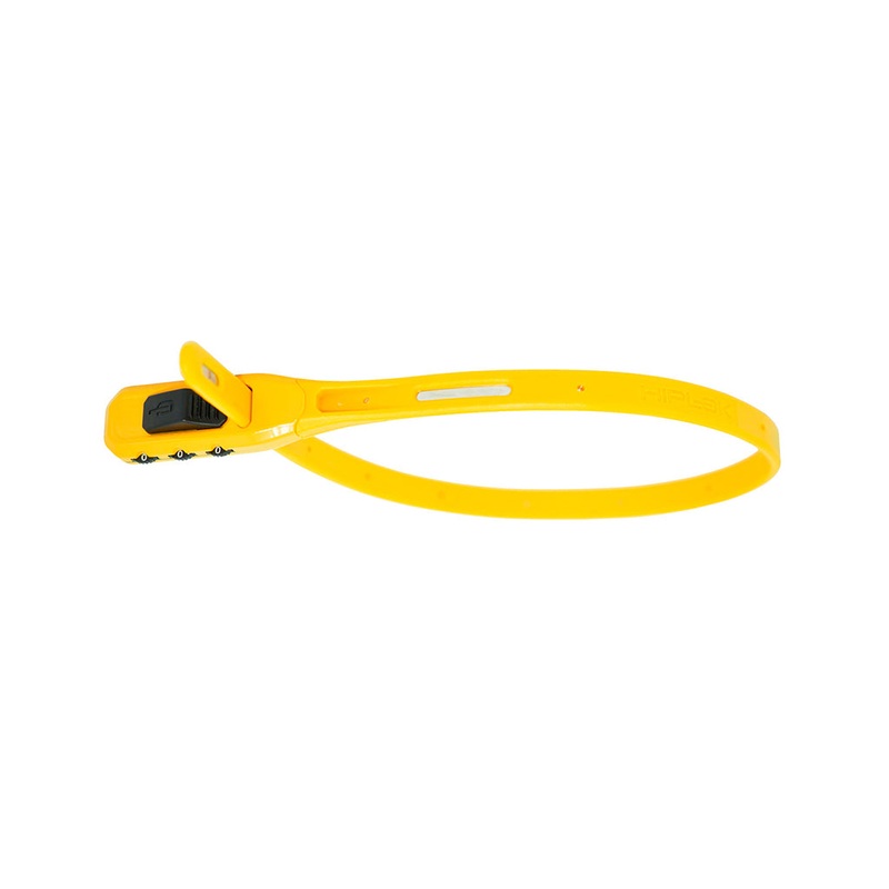 Hiplok Z Lok Single Zip Combo Lock Yellow