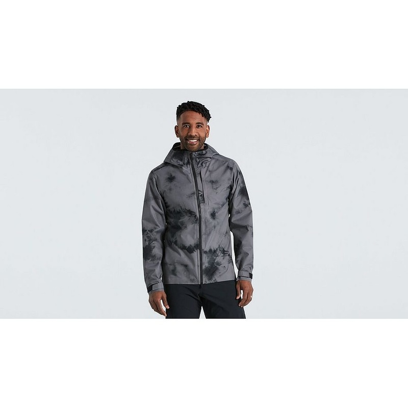 altered trail rain jacket men smoke xl