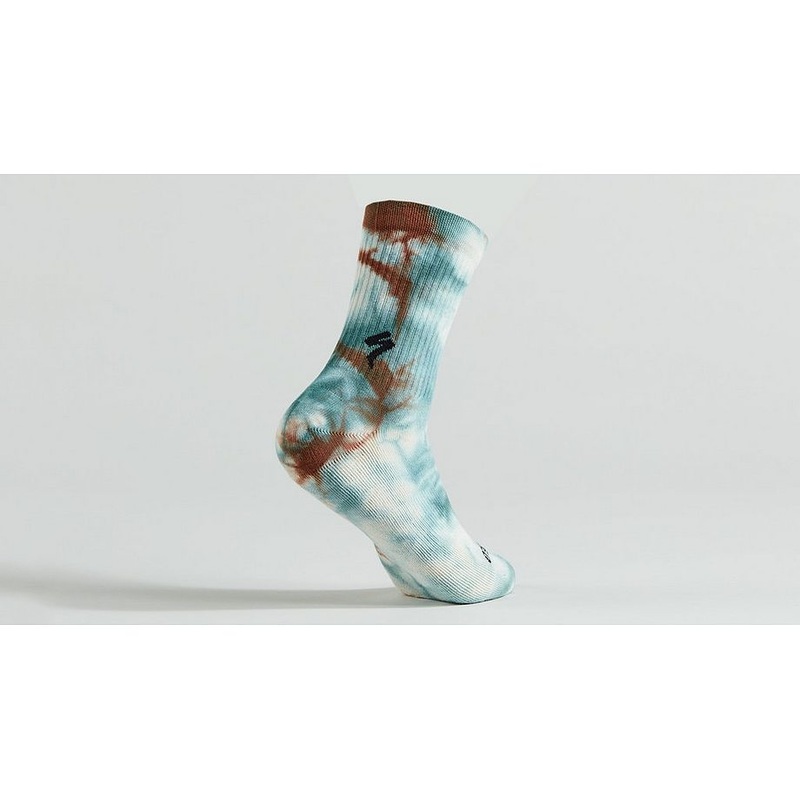 cotton tall sock white mountains garment wash xl