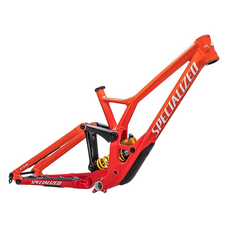 demo race frm frame gloss fiery red / vivid red fade / white s2