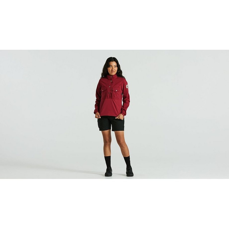s/f rven anorak wmn jacket pomegranate red xl