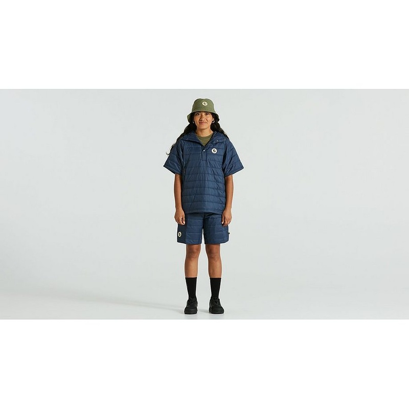 s/f thermo anorak jacket navy s