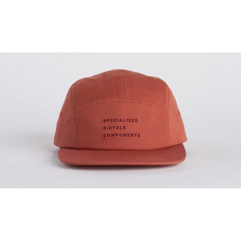 sbc graphic 5 panel camper hat terra cotta osfa