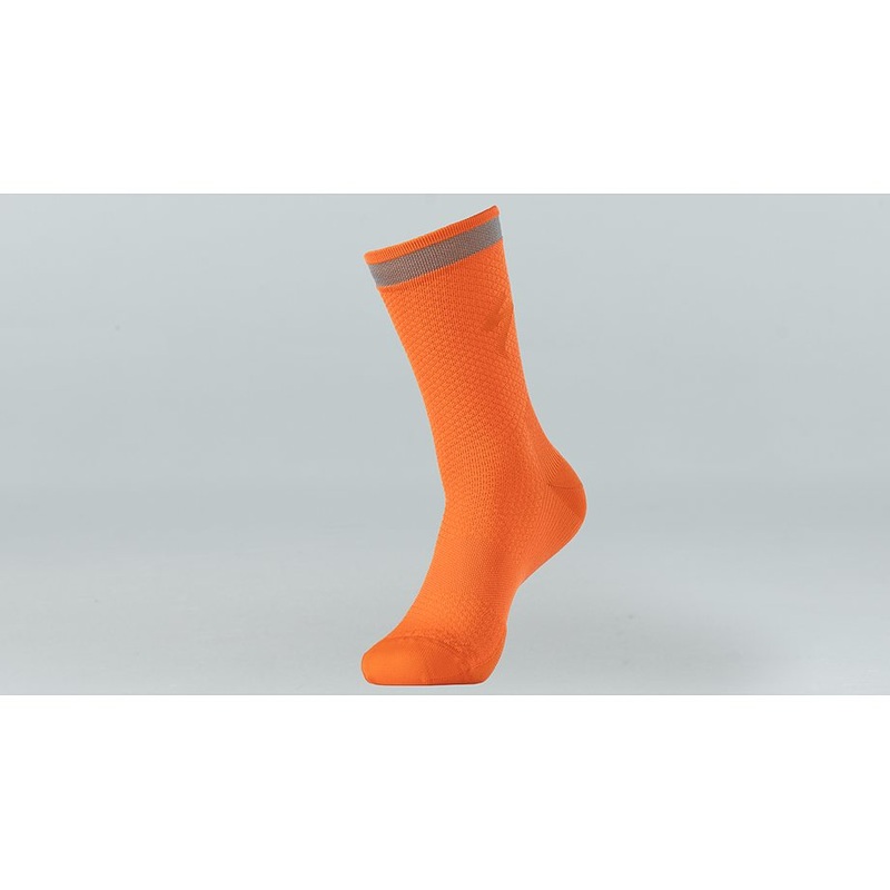 soft air reflective tall sock blaze xl