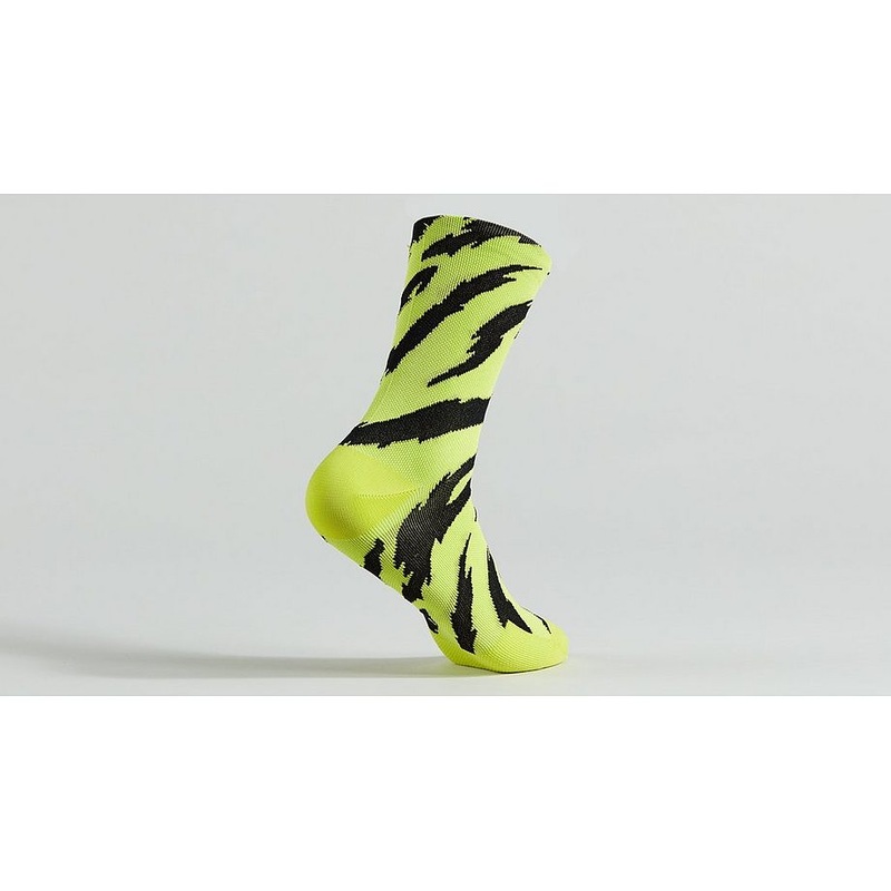 soft air tall sock hyper green lightning xl