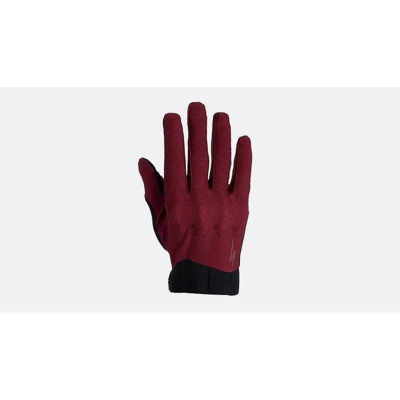 trail d3o glove lf wmn garnet red m