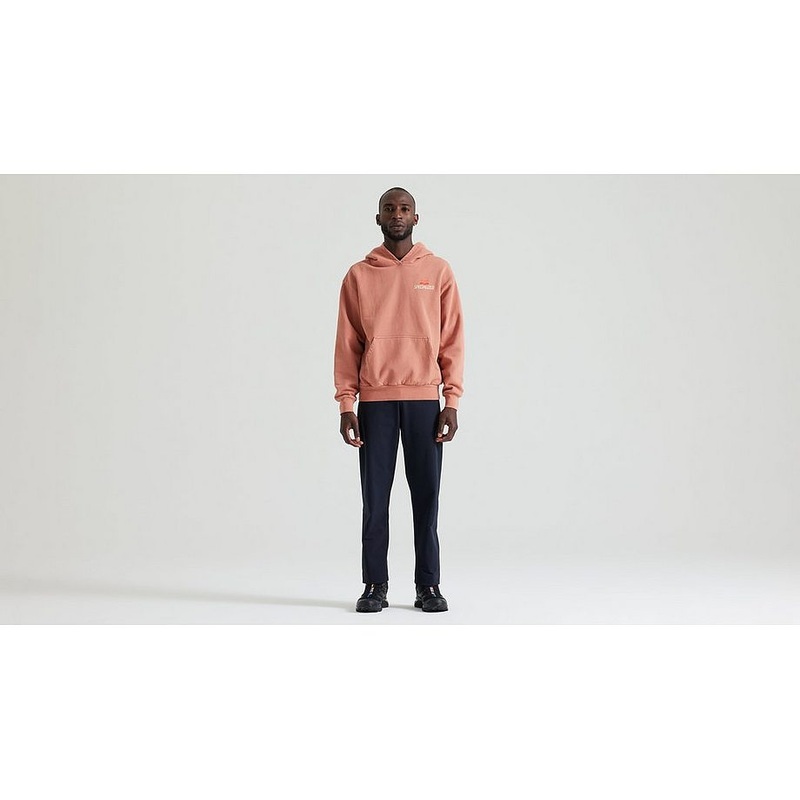 graphic pullover hoodie terra cotta hrtg graphic xxl