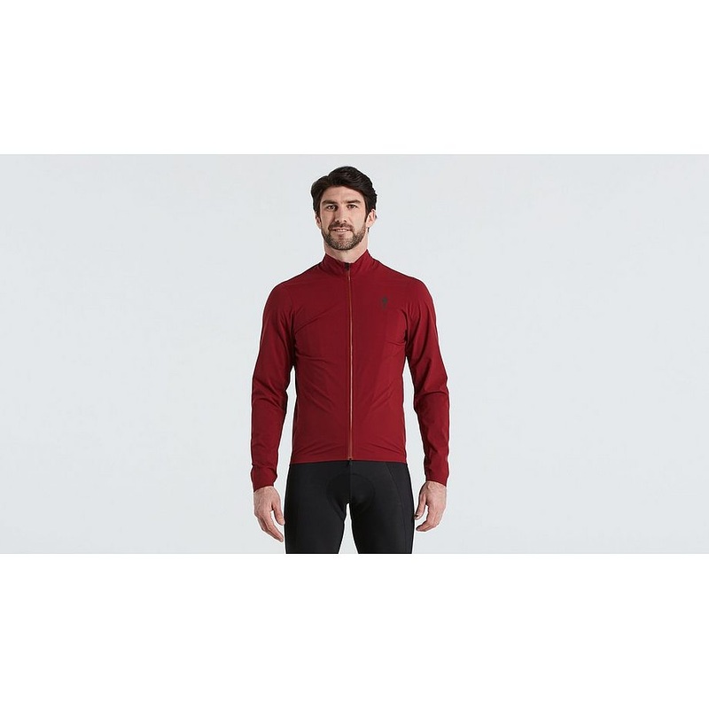 rbx comp rain jacket men maroon s