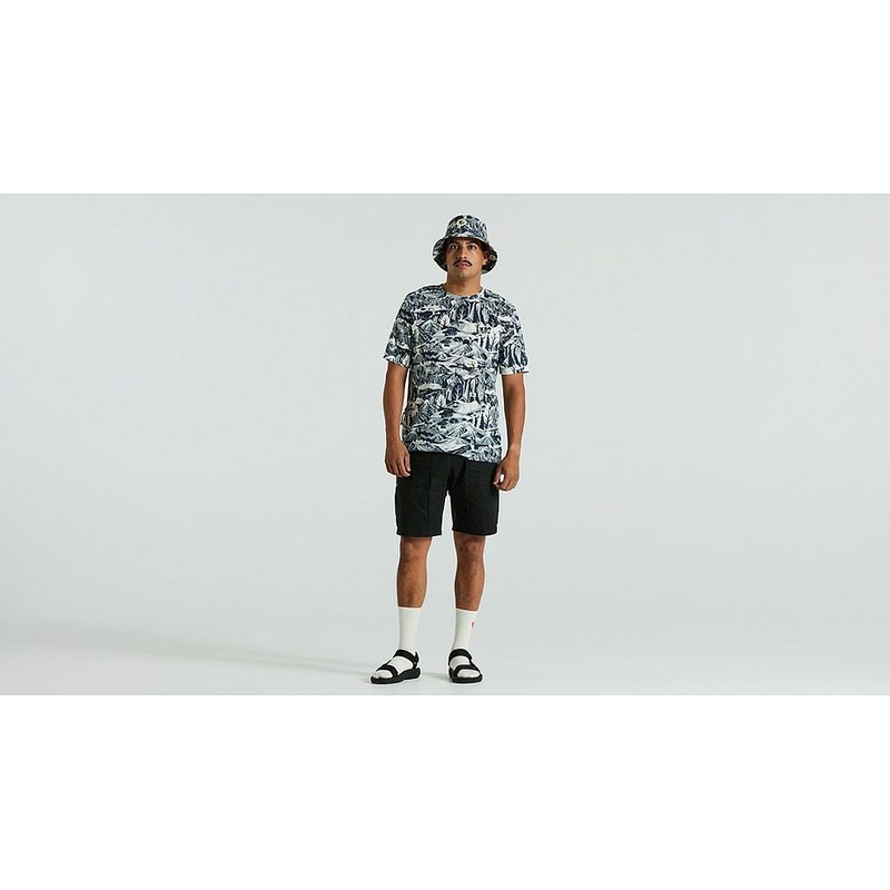 s/f riders hybrid short men black 36