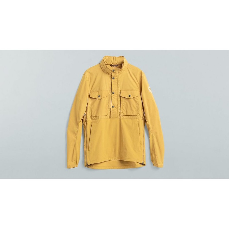 s/f rven anorak men jacket ochre xs