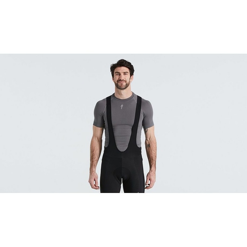 seamless baselayer ss men grey l/xl