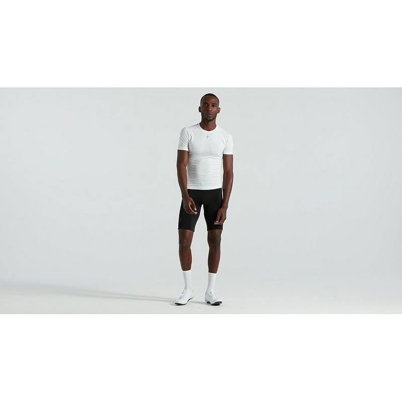 seamless light baselayer ss men white s/m