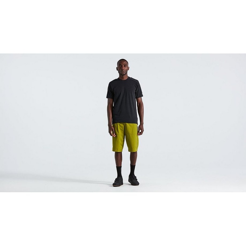 trail short w/liner men woodbine 34