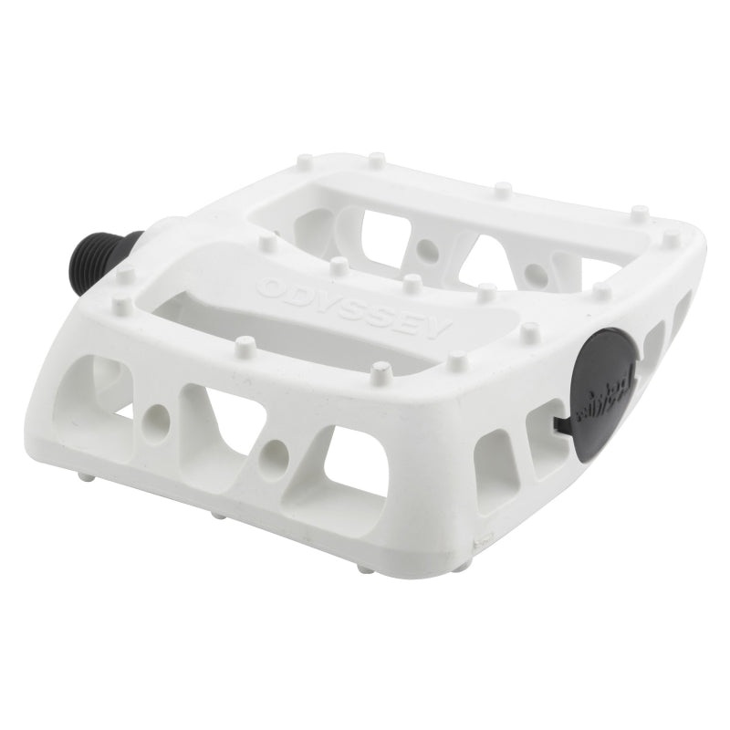 Odyssey Twisted PC Pedals – Platform Composite/Plastic 9/16 White
