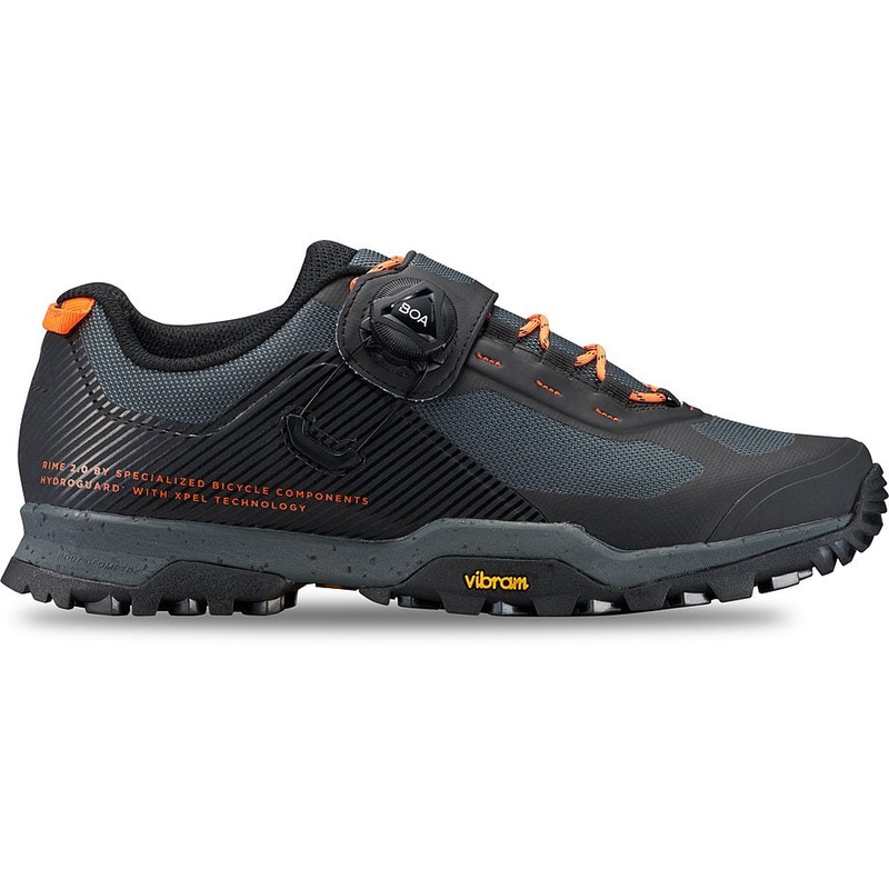 rime 2.0 hydroguard shoe black/cast battleship/blaze 37
