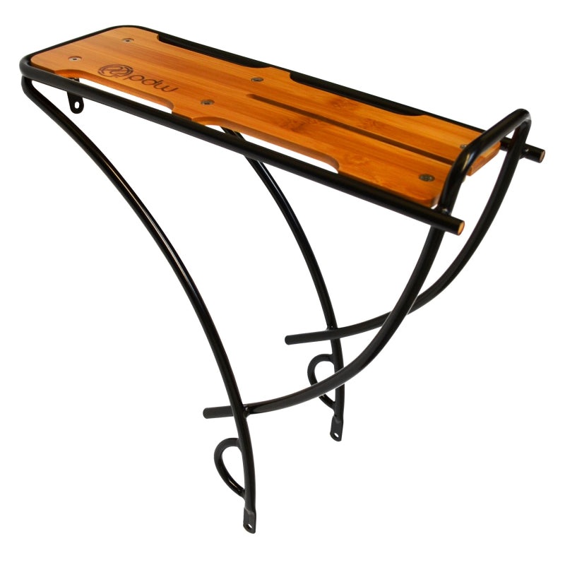 Portland Design Works Payload Rear Rack: Steel with Bamboo Deck