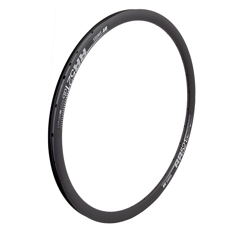 DT Swiss RR 521 Rim – 700 Disc Black 28H