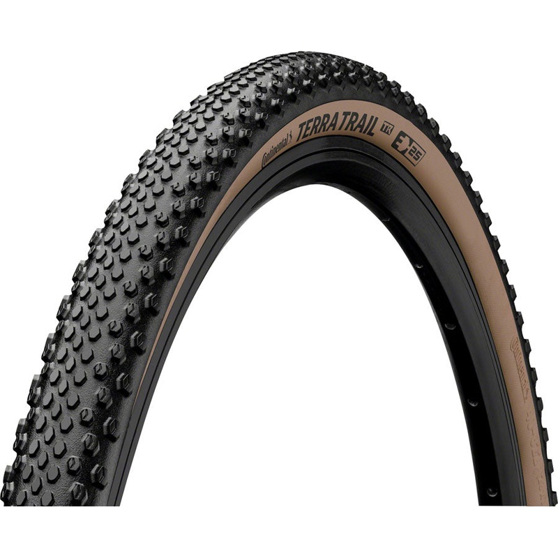 Terra Trail Tire – 700 x 40 Tubeless Folding BLK/Brown PureGrip ShieldWall System E25