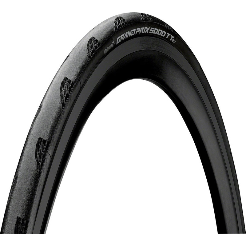 Grand Prix 5000 Timetrial TR Tire – 700 x 25 Tubeless Folding BLK BLKChili Vectran Breaker LazerGrip ACT