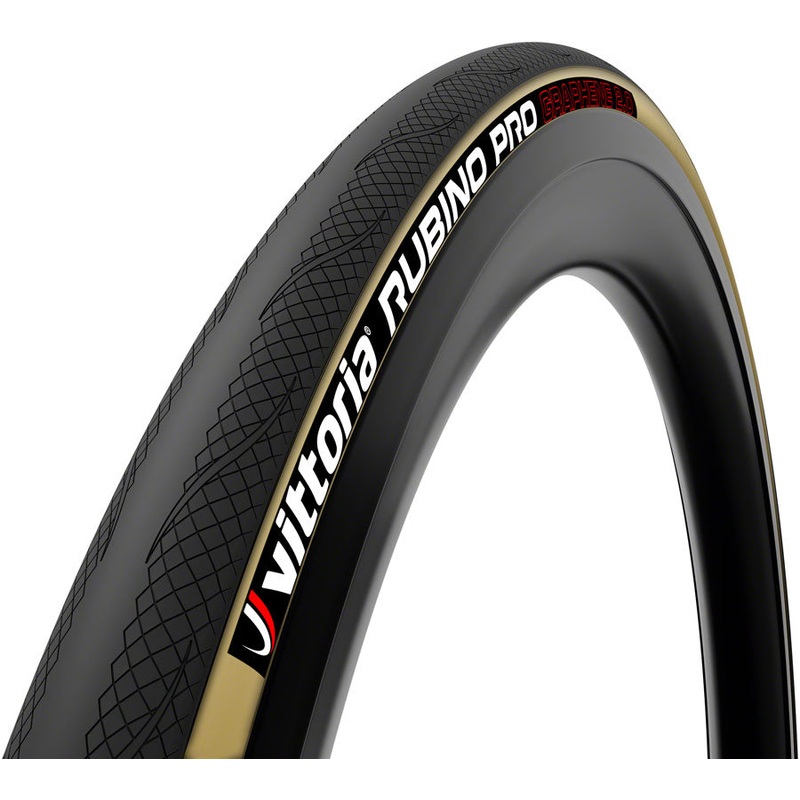 Rubino Pro Tire – 700 x 25 Clincher Folding Black/Tan G2.0