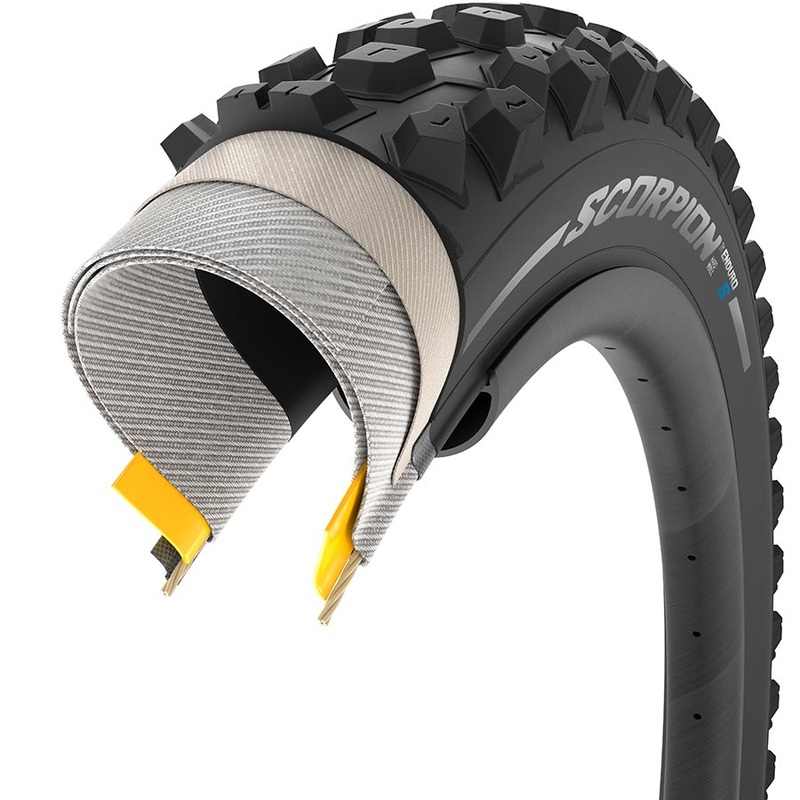Scorpion Enduro S Tire – 27.5 x 2.4 Tubeless Folding BLK ProWall SmartGrip Gravity