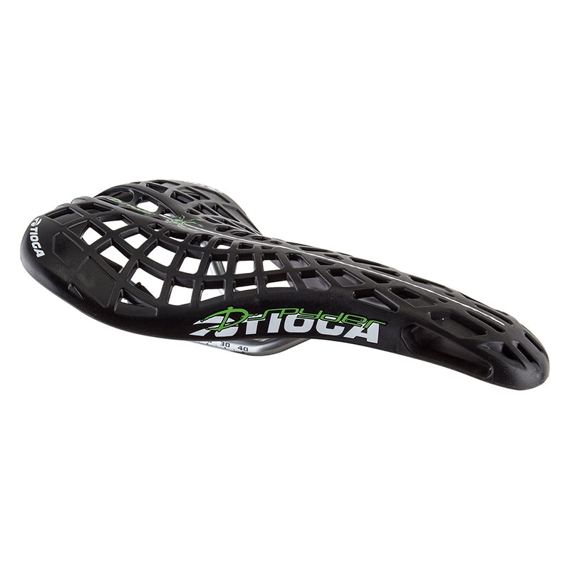 Tioga D-Spyder BMX Seat – Chromoly Black