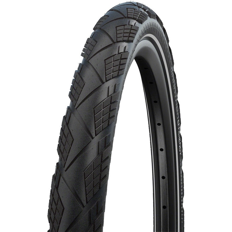 Marathon Efficiency Tire – 700 x 38 Clincher Folding BLK/Reflective Evolution Line Super Race Addix Race E-50