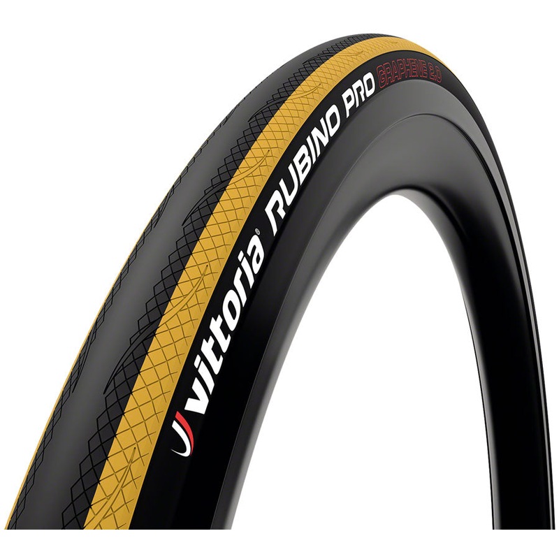 Rubino IV Tire – 700 x 25 Clincher  Folding  Black/Yellow 3C G2.0