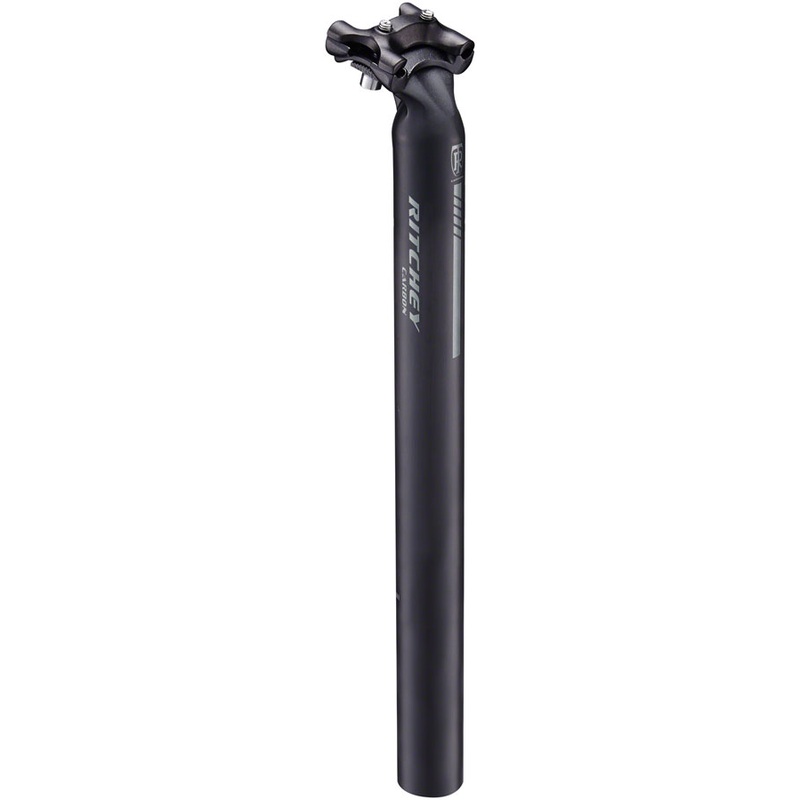 Comp Carbon Seatpost: 31.6 350mm 25mm Offset Black 2020 Model