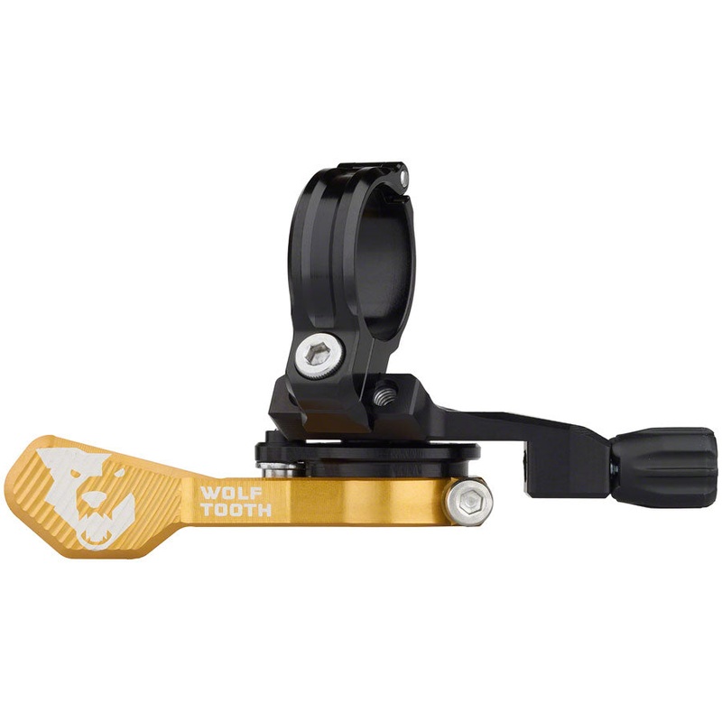 ReMote Pro Dropper Post Lever – 22.2mm Clamp Gold